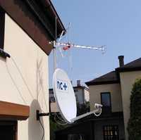 Montaż, ustawianie, serwis anten satelitarnych oraz naziemnych