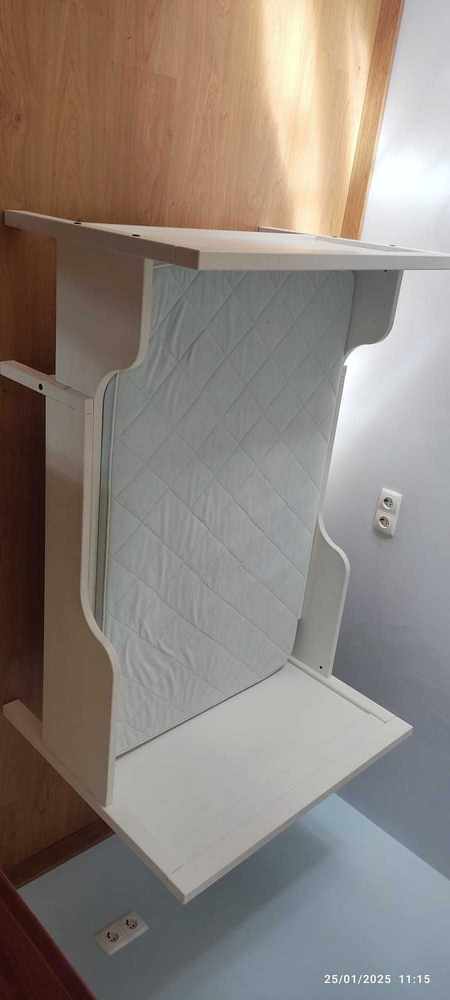 Cama de criança branca IKEA