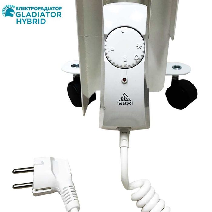 Масляний  обігрівач алюмінієвий Gladiator Hybrid   8 секцій WIFI