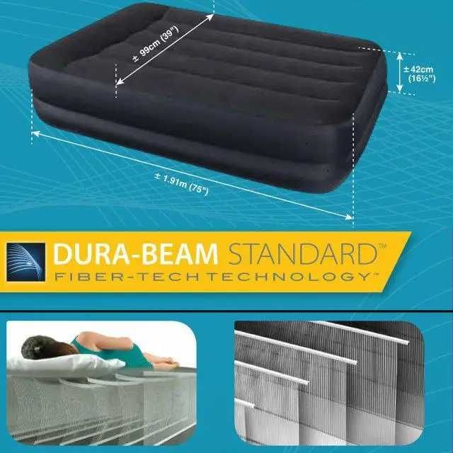 Ліжка Intex з насосом - ваш зручний та якісний сон за невеликі гроші