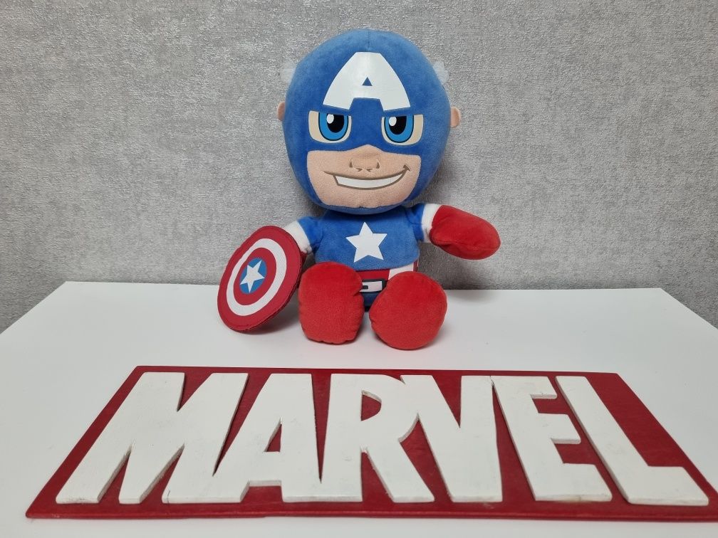 Оригінальні м'ягкі іграшки герої Марвел:Халк,Тор,Спайдермен та інші...