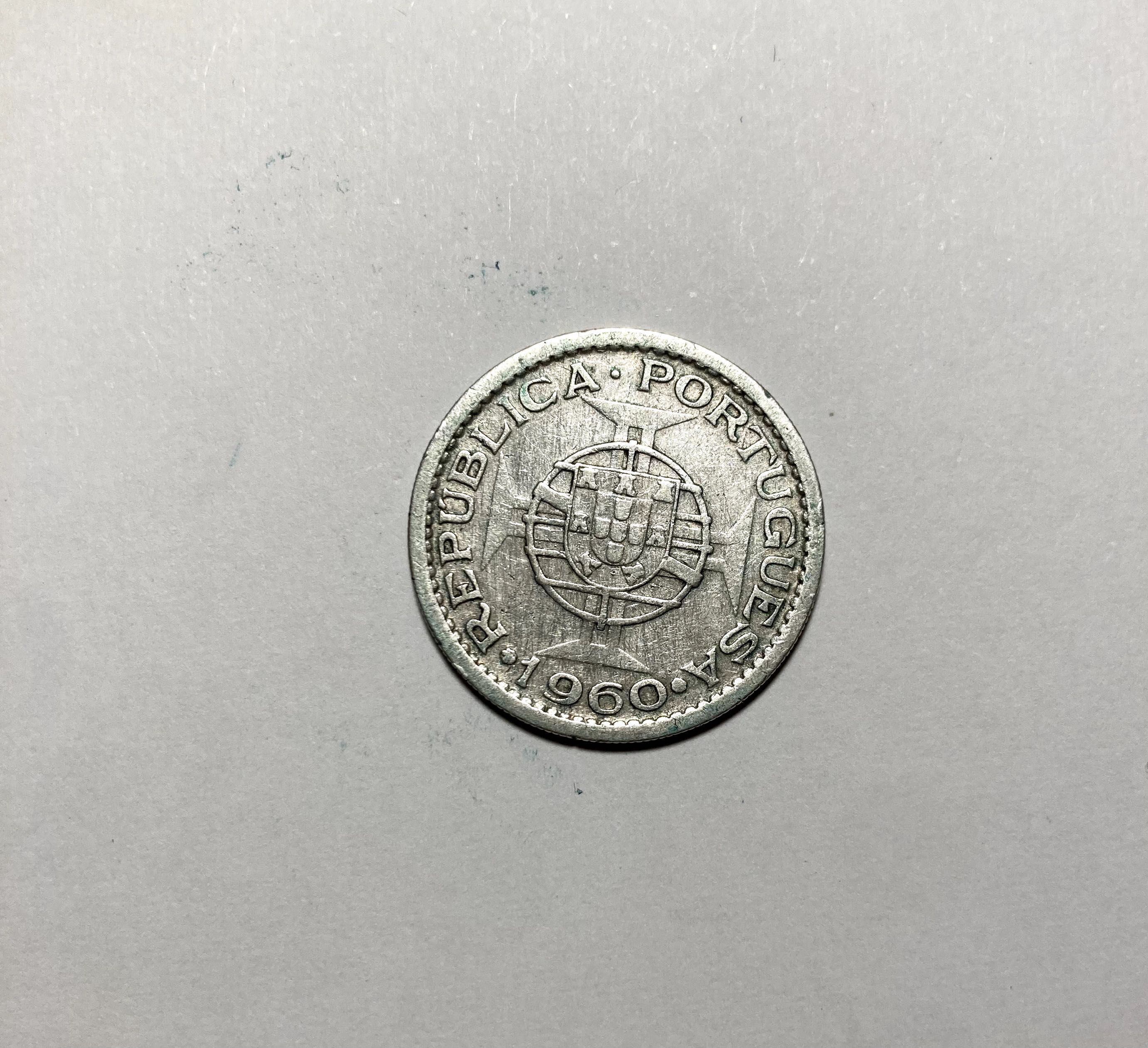 Moeda de 5 Escudos , 1960, Moçambique