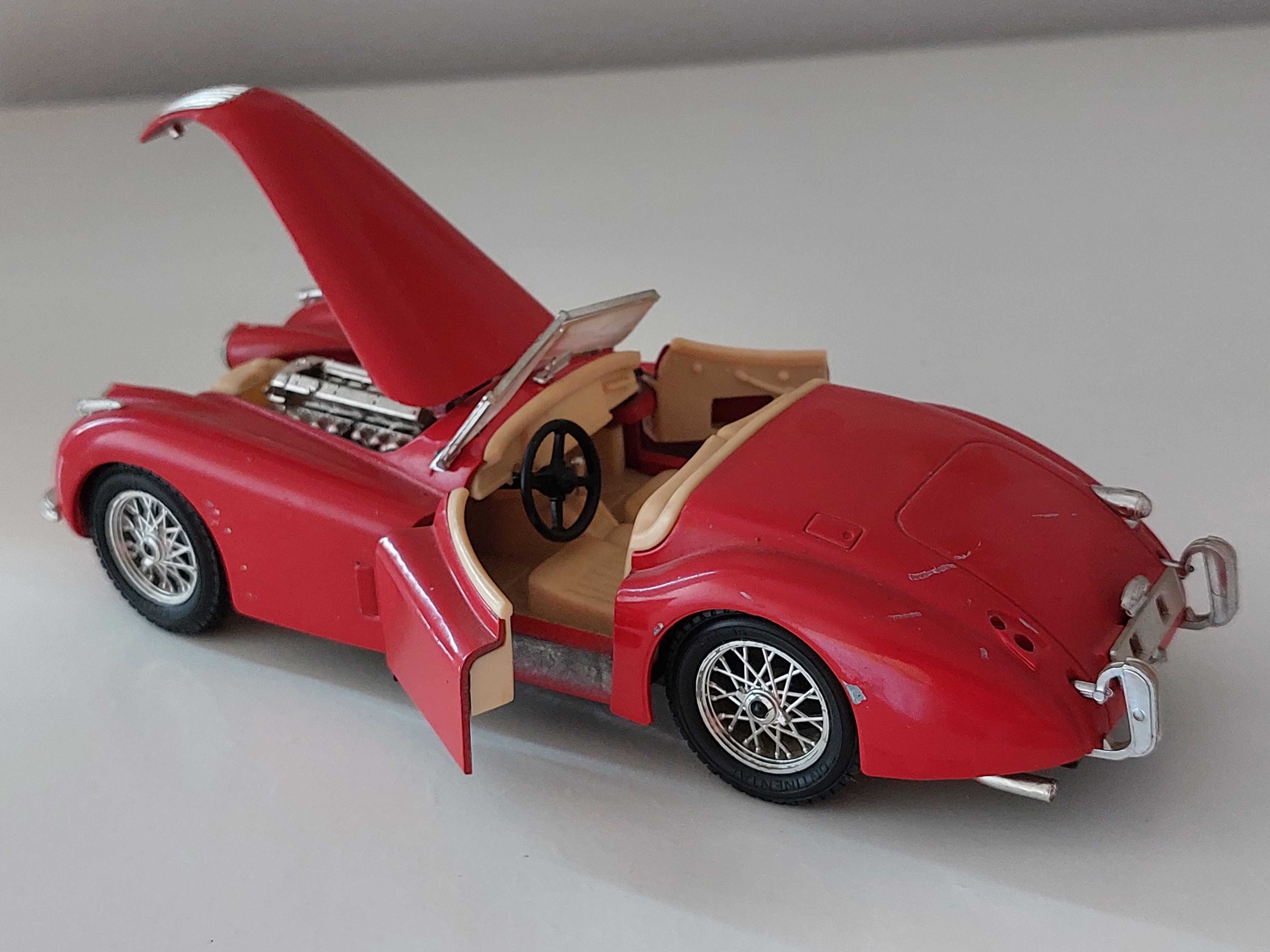 Miniatura Jaguar xk 120 (novo)