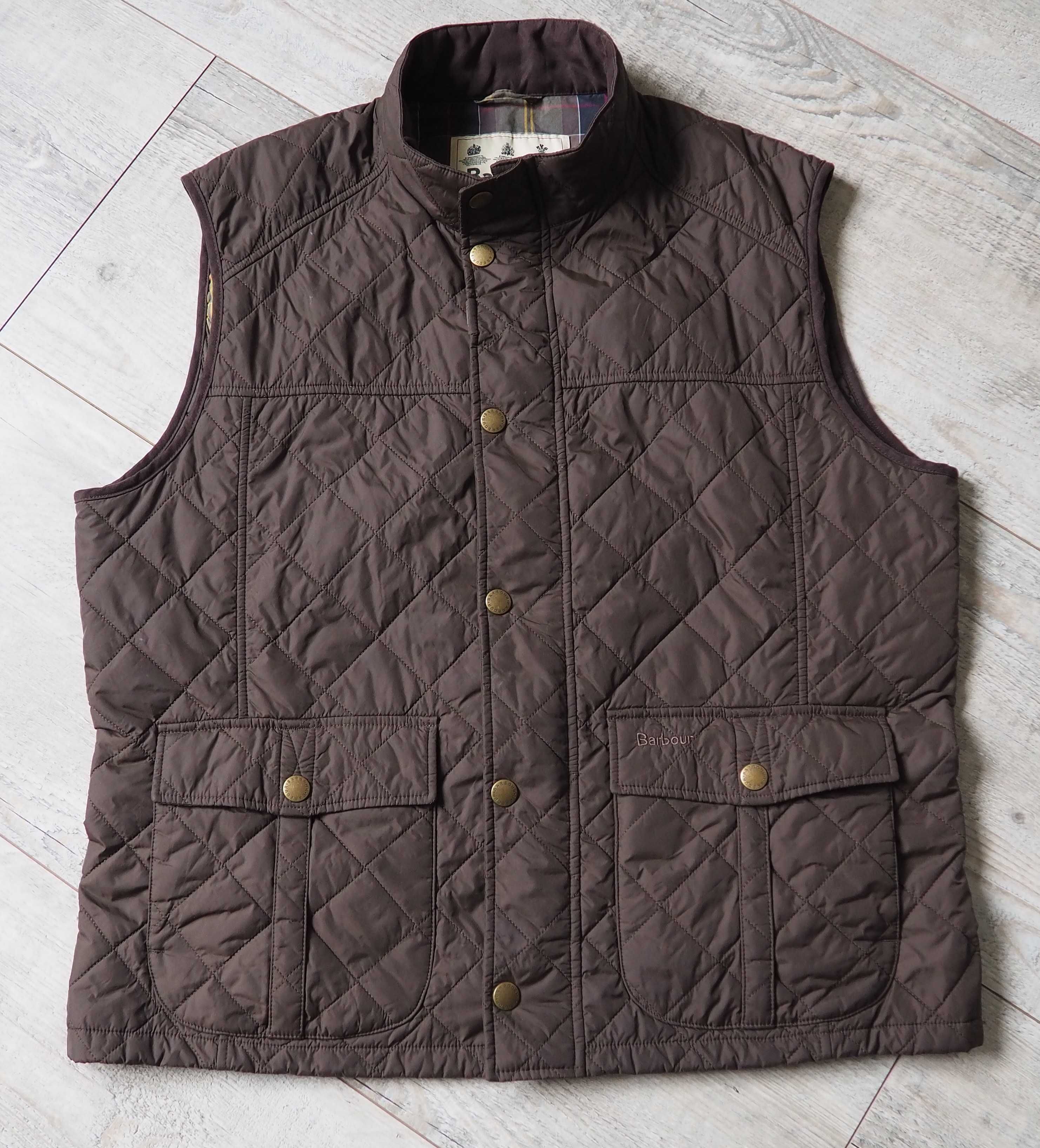 Barbour EXPLORER QUILTED GILET_męska kamizelka_rozmiar XL