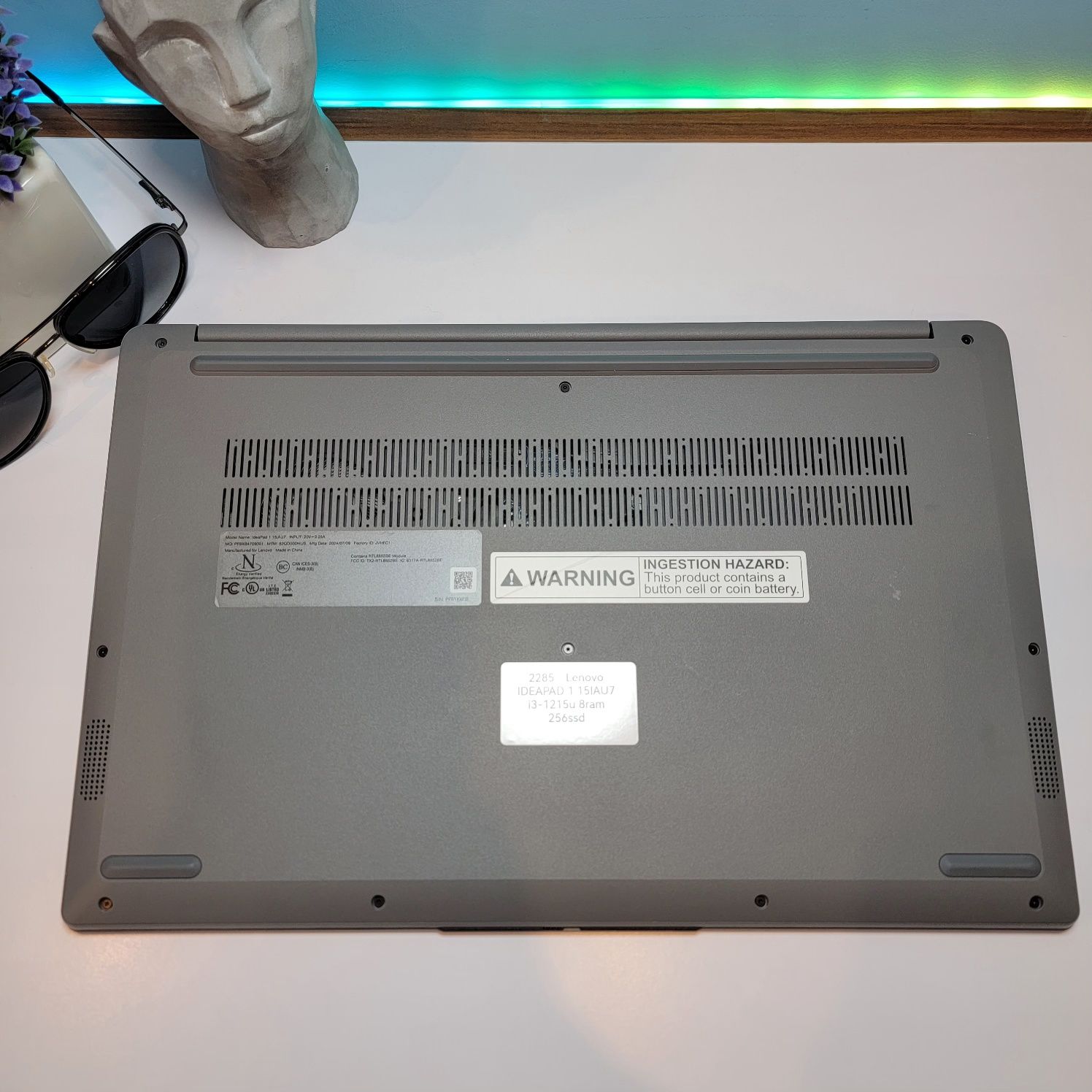 Lenovo IdeaPad 2024 / Core i3-1215U / 8ГБ / SSD 256ГБ /Екран Сенсорний