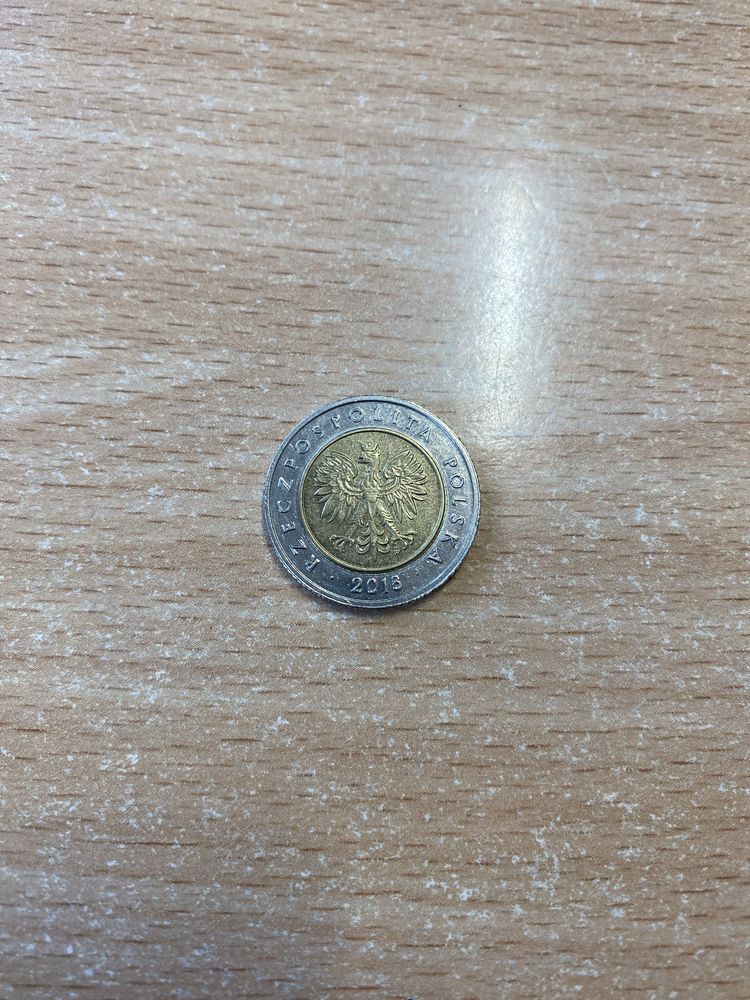 dwie monety 5-zlotowe z 2018 w 100 lat Niepodleglosci