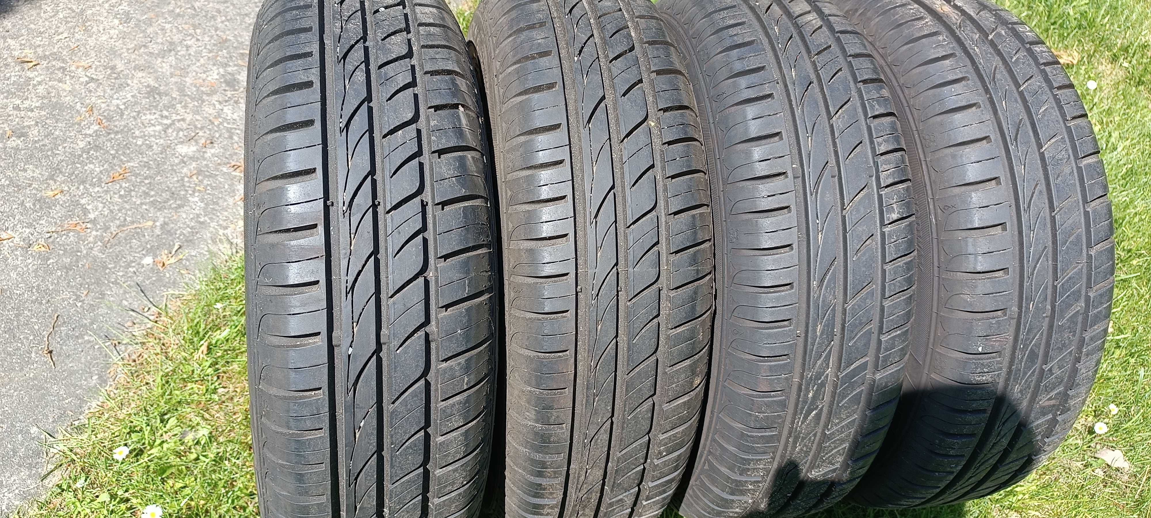Opony letnie z felgami stalowymi  185/70/14R  Opel Corsa