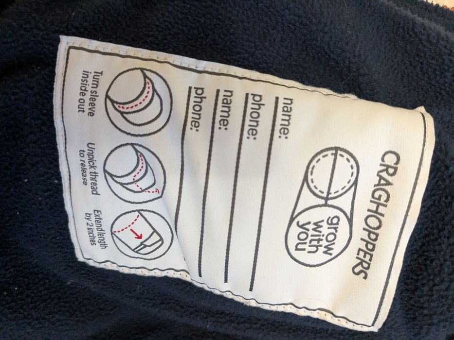 Надзвичайно тепла зимова куртка CRAGHOPPERS на зріст 140 (9/10 років)