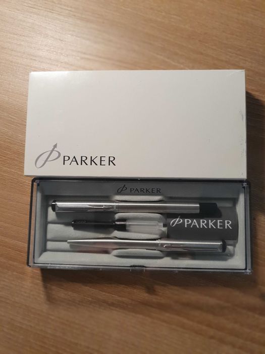 Parker zestaw pióro+ długopis