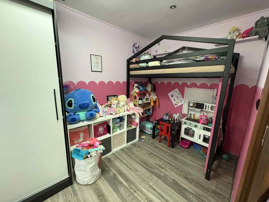 Łóżko antresola metlaowe