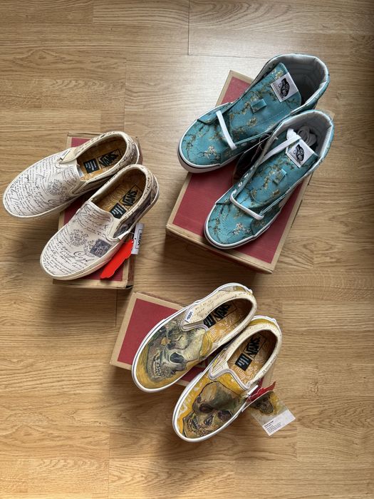 vans vincent van gogh pack slip-on sk8 old skool authentic nowe 2018