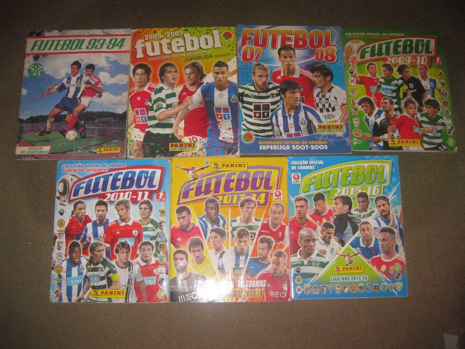 7 Cadernetas do Campeonato Nacional de Futebol