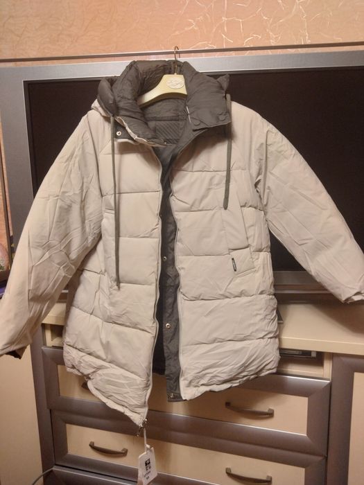 Куртка жіноча. Зима. Двостороння. 54р