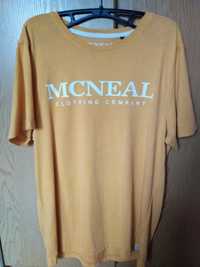 Pomarańczowy t-shirt męski McNeal