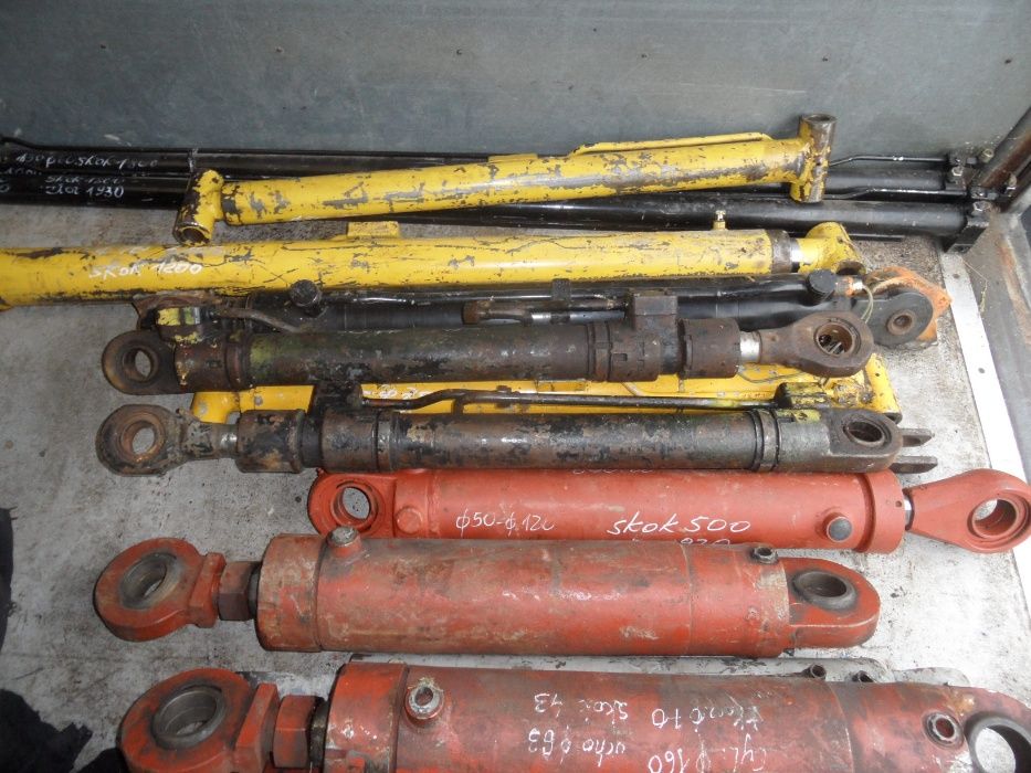 Siłownik hydrauliczny do łuparki prasy śmieciarki koparki itp