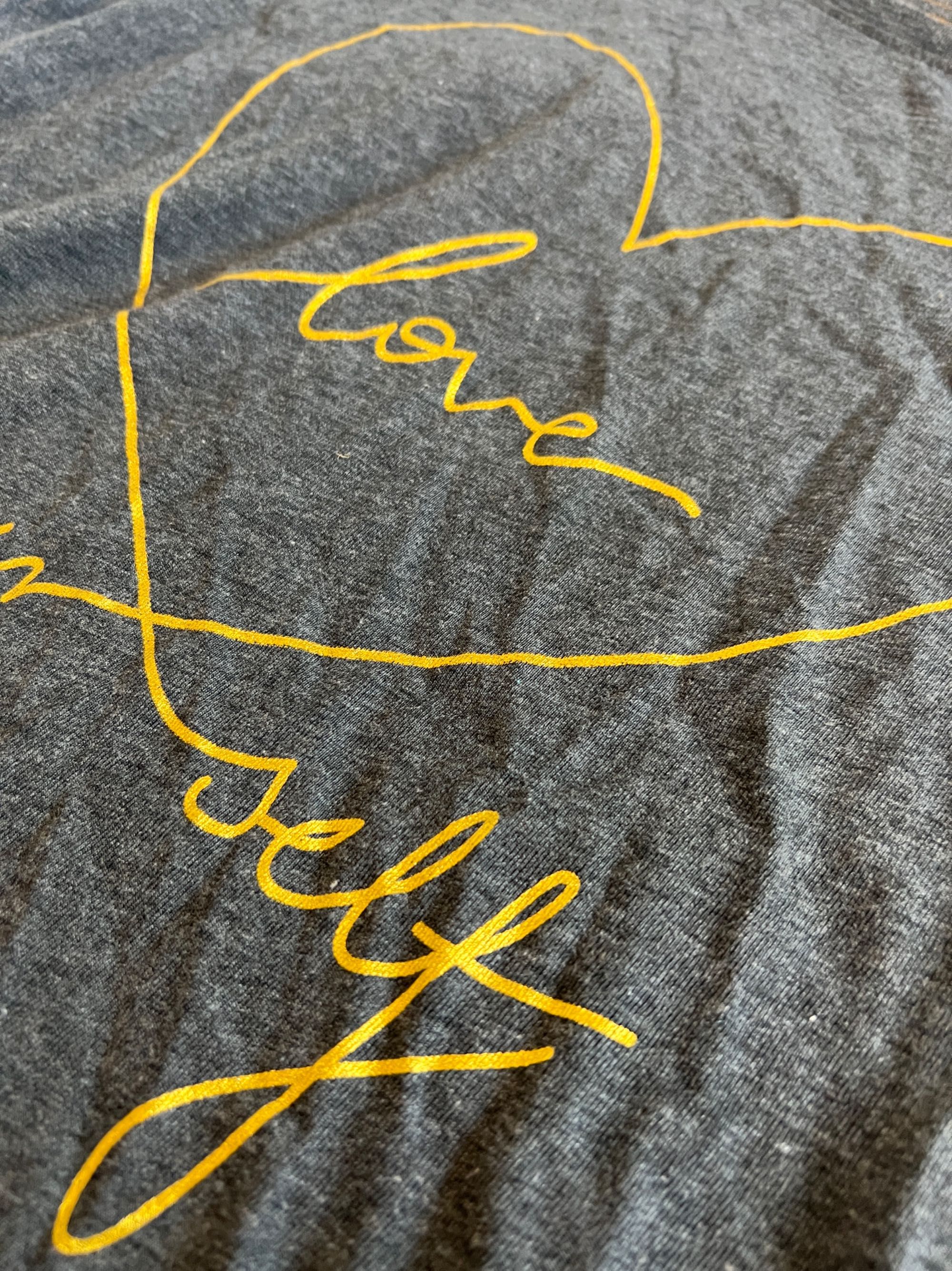 T-shirt / bluzka / koszulka z krótkim rękawem szara / grafitowa