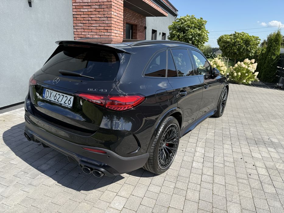 Mercedes GLC AMG 43 jak nowy gwarancja, cesja leasingu Polski Salon