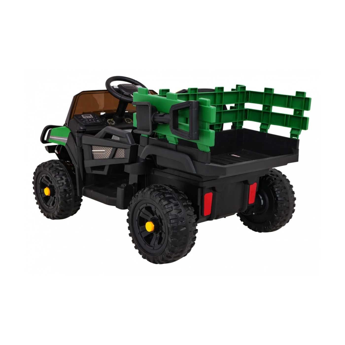 Zabawka samochód na akumulator Autko Farmer Pick-up MP3 LED,  Jeep