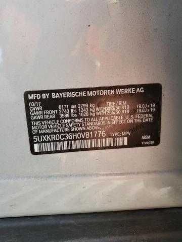 BMW X5 XDrive35I 2017