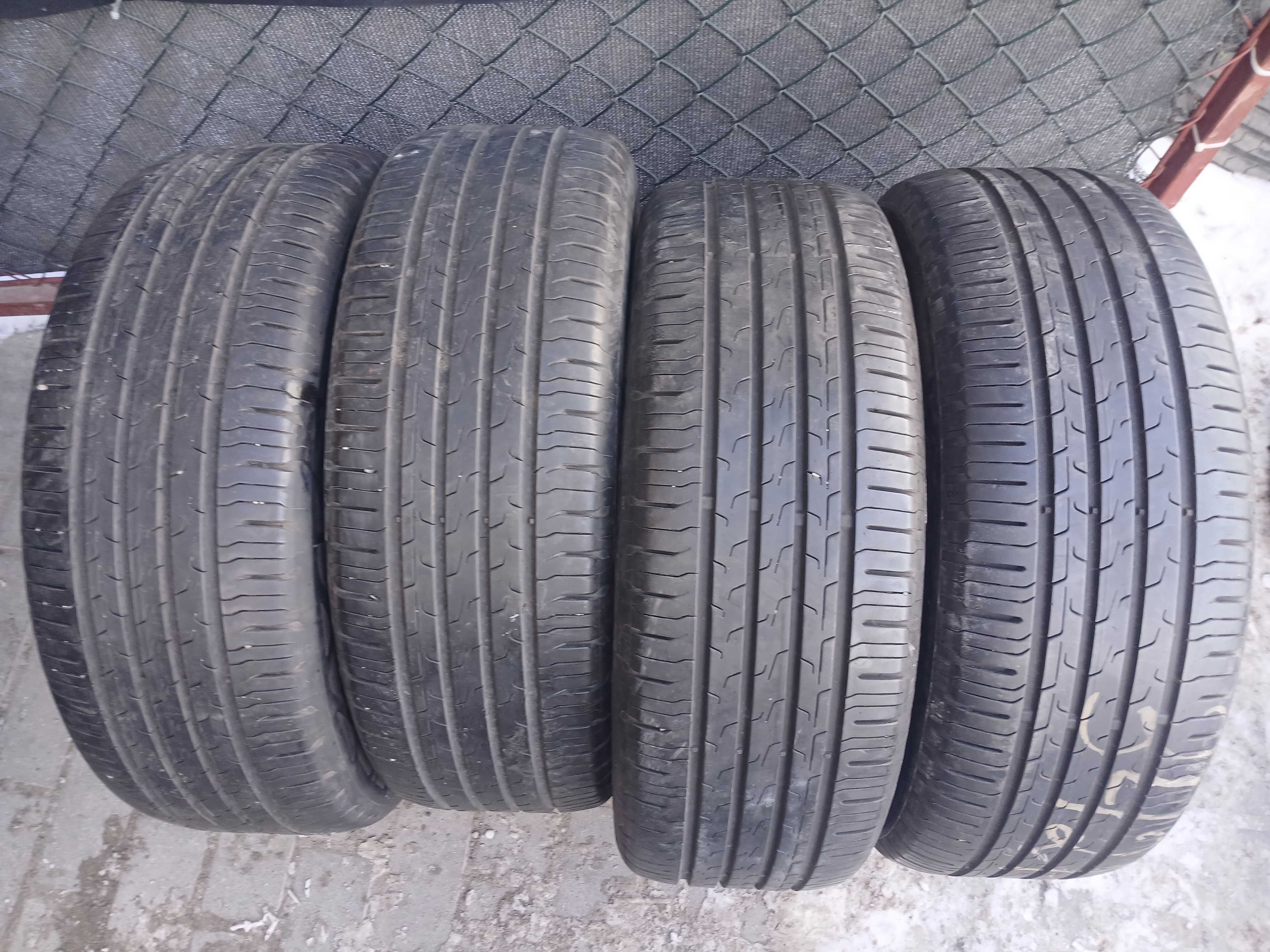 4x używane opony letnie 205/55 R16 Continental Montaż GWARANCJA