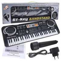 Keyboard organy z mikrofonem MQ 6106 dla dzieci