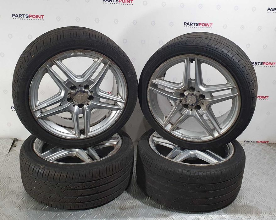 Диски з резиною R18, 5х112 Mercedes W212 2012-2016 р оригінал