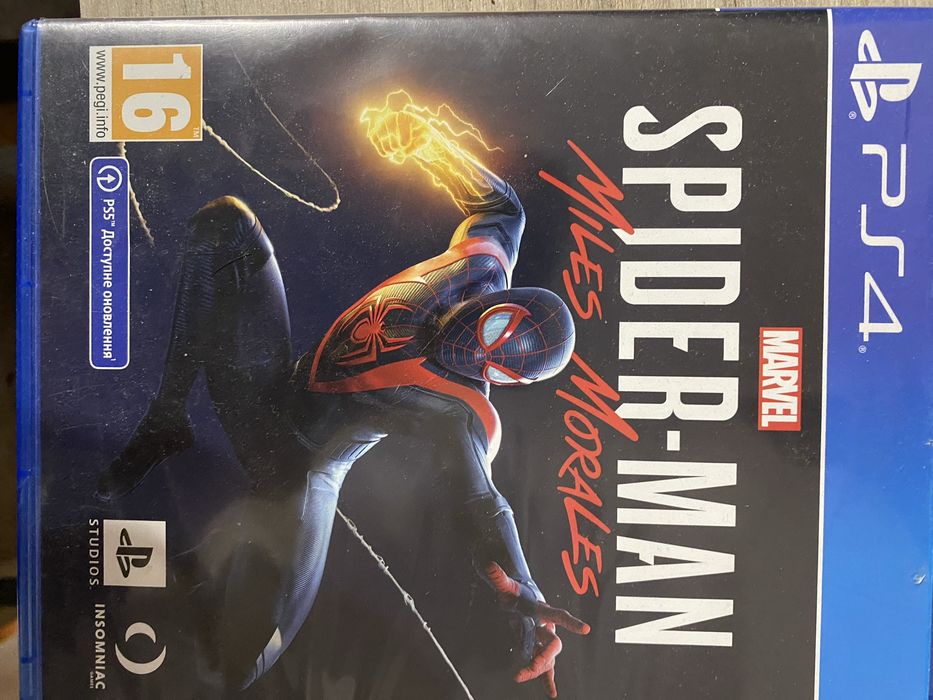 Гра spider man Miles Morales ps4