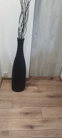 Wazon 90 cm czarny