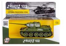 Czołg T-34-85 RUDY 102 - 1:43 GOTOWY MODEL CZOŁGU