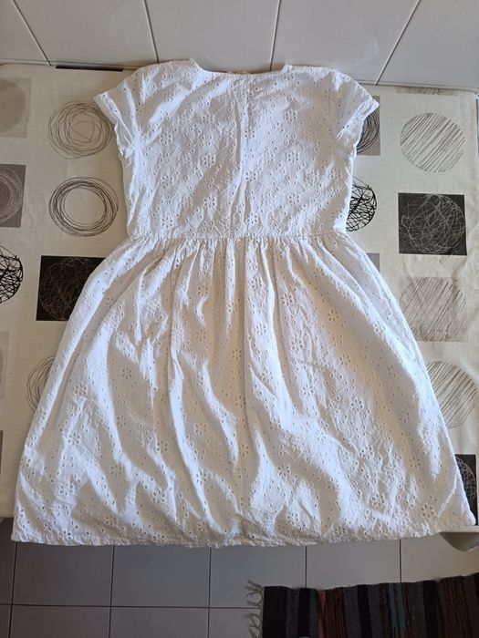 Vestido Lefties 13/14 bordado inglês
