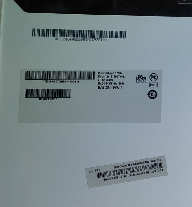 Matryca B156XTN2.1