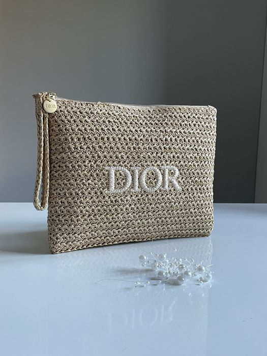 Dior kosmetyczka ratanowa