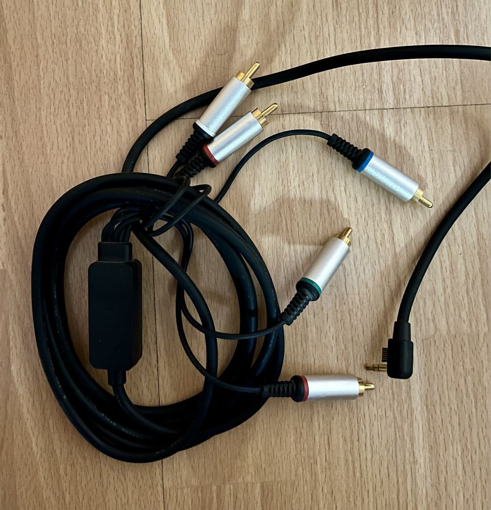 Kabel PSP do TV Component [Chinch] JAK NOWY dla fanów retro