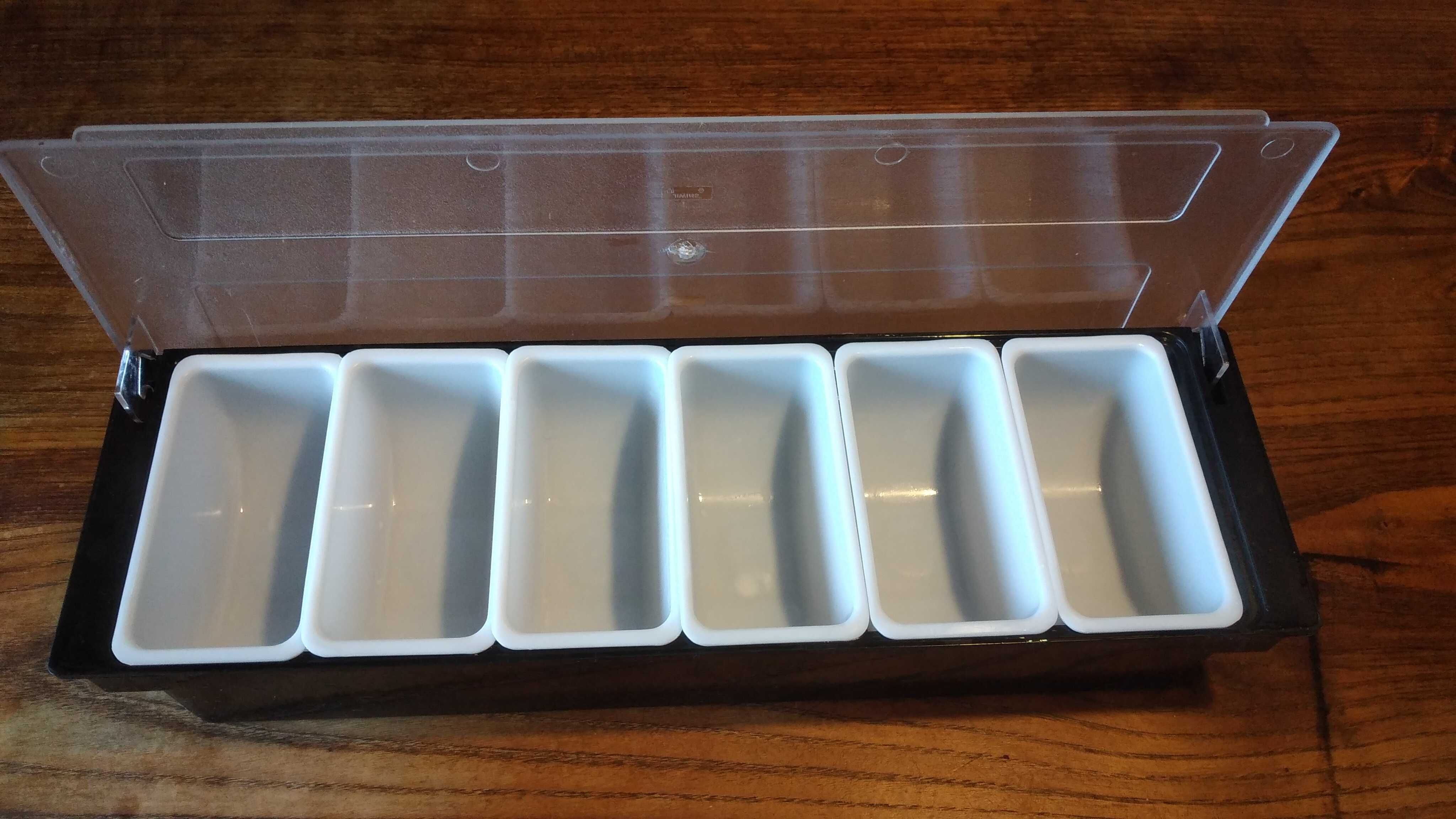 Dispensador de alimentos e condimentos para bar
