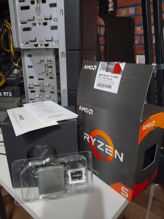 Ryzen 5 5500. Am4. 16gb DDR4.