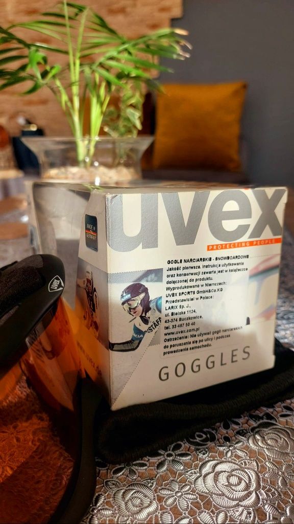 Gogle narciarskie UVEX supervision, optical comanche