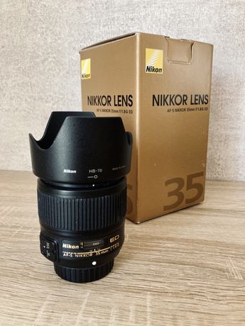 Obiektyw Nikkor 35mm f1.8 G ED