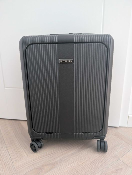 Walizka Wittchen kabinowa 56-3P-901-11 polikarbon czarna