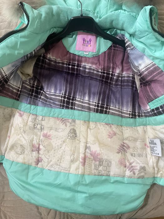 Зимова куртка для дівчинки