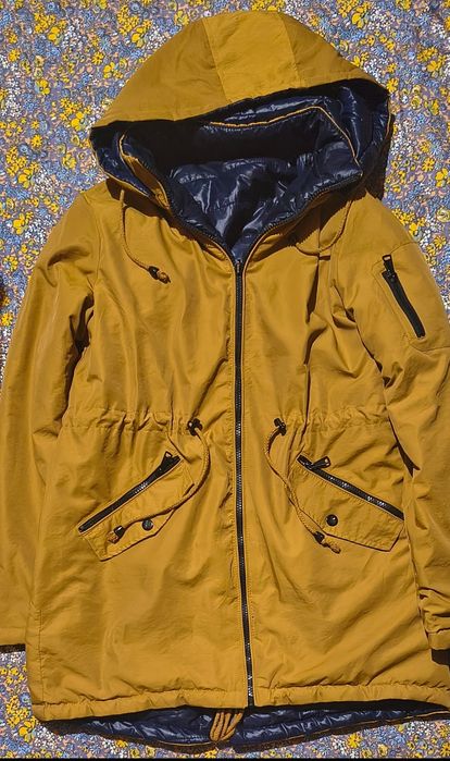 Kurtka dwustronna parka FC Mina roz. 40-42