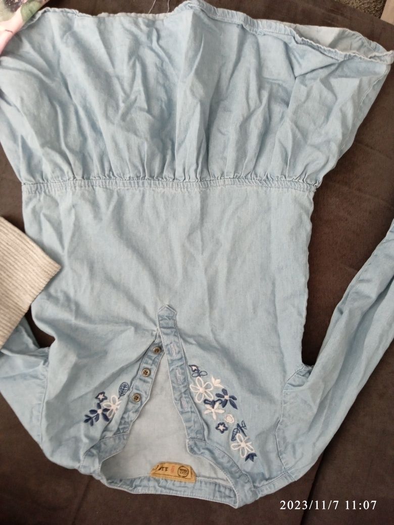 Sukienka spodnica bluzka r. 116