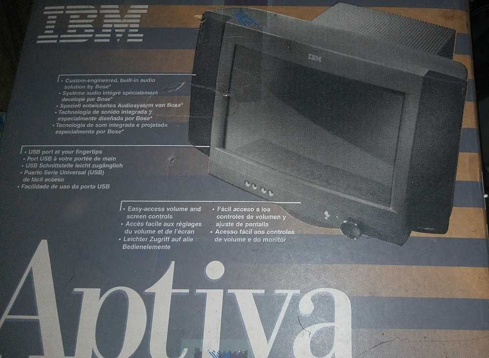 monitor IBM  MM55  Aptiva Retro  PC