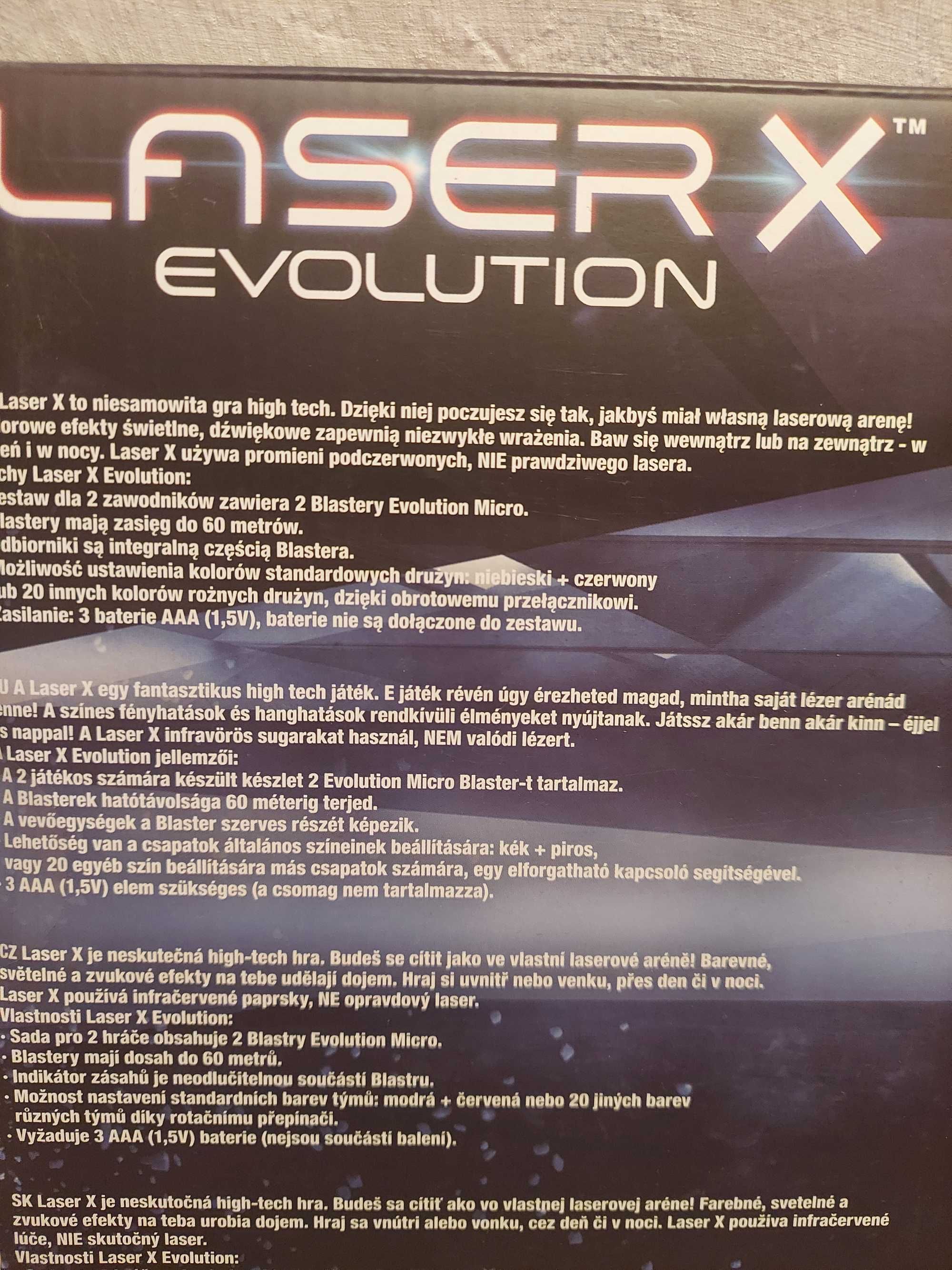 Laser X Evolution podwójna gra nowa