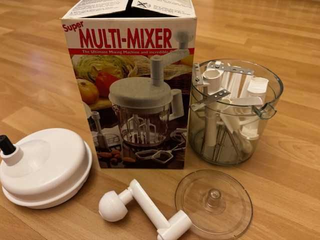 Super Multi Mixer AGD drobne ręczny, komplet urządzenie wielofunkcyjne
