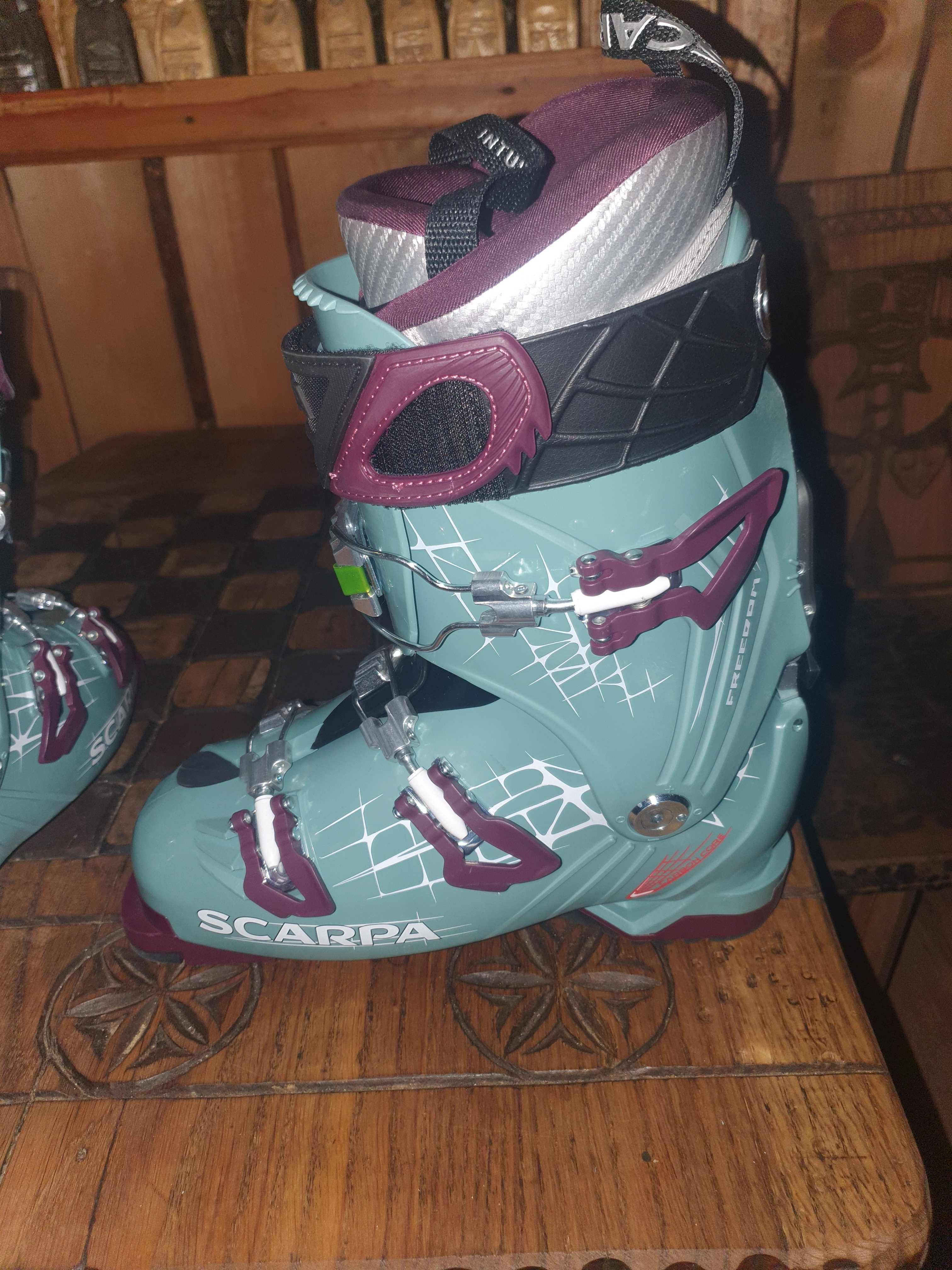 scarpa freedom carbon core nr 26- dł skorupy 297mm- dł wkładki 260mm