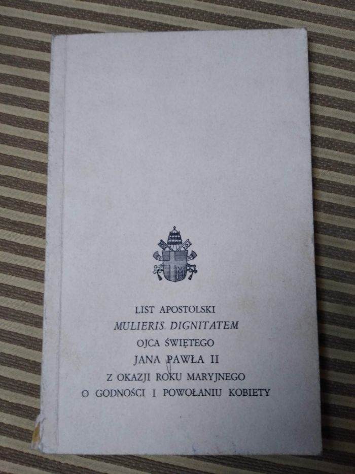 List Apostolski Mulieris Dignitatem