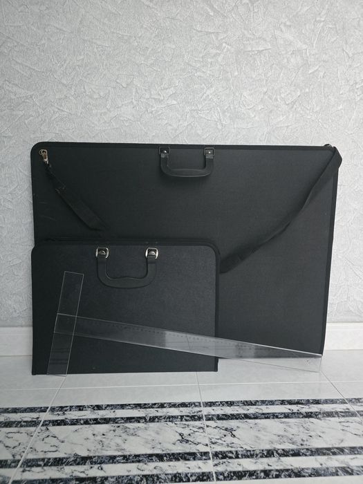 Pastas Portfólio A1 e A4 e régua T