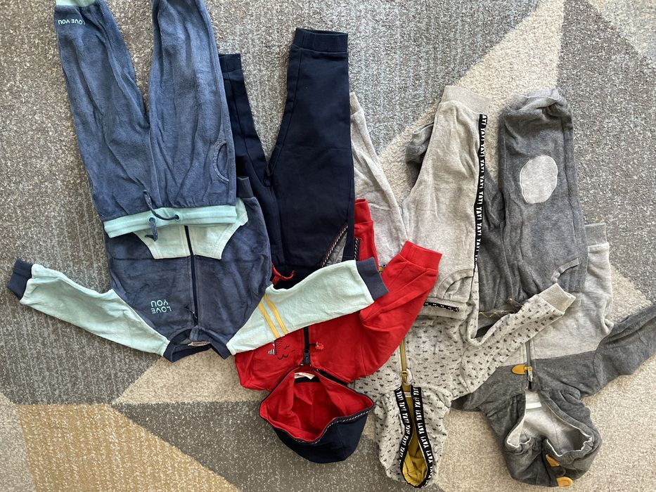 Mega paka ubranek dla chlopca jesien zima rozm 80