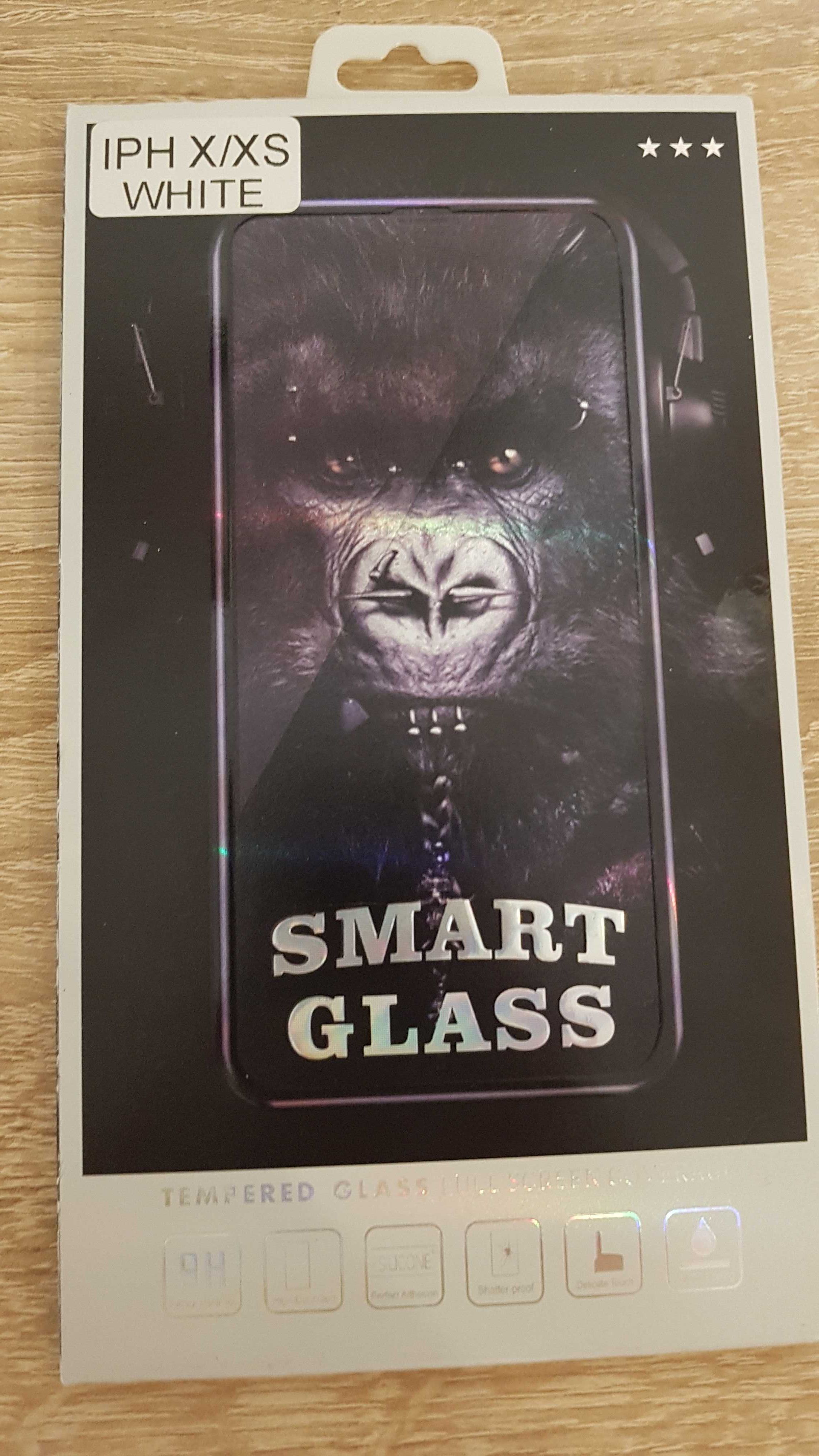 Hartowane szkło Smart Glass do IPHONE X / XS (5,8") BIAŁY