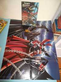 SPAWN / BATMAN - Editora DEVIR. Com poster gigante (raro brinde)